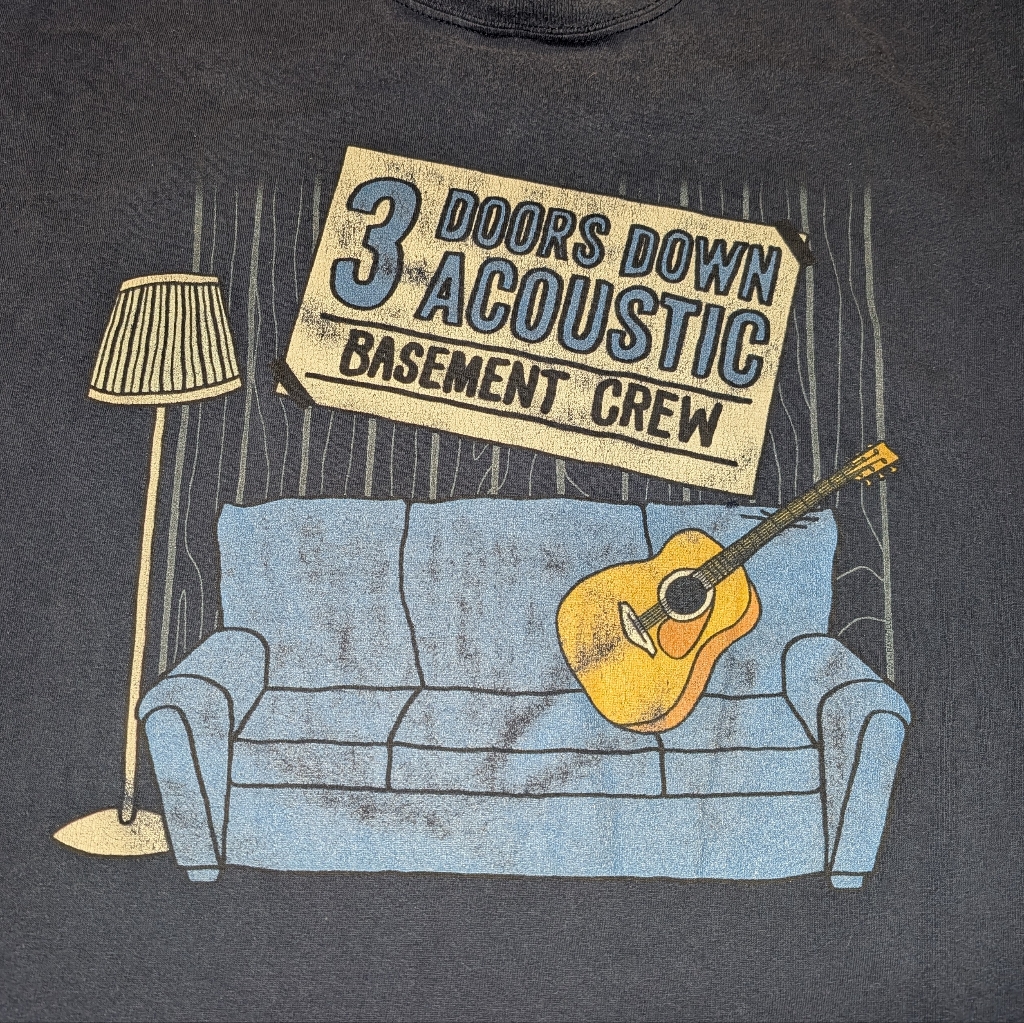 3 Doors Down 2014 Concert Tee Mens Xxl